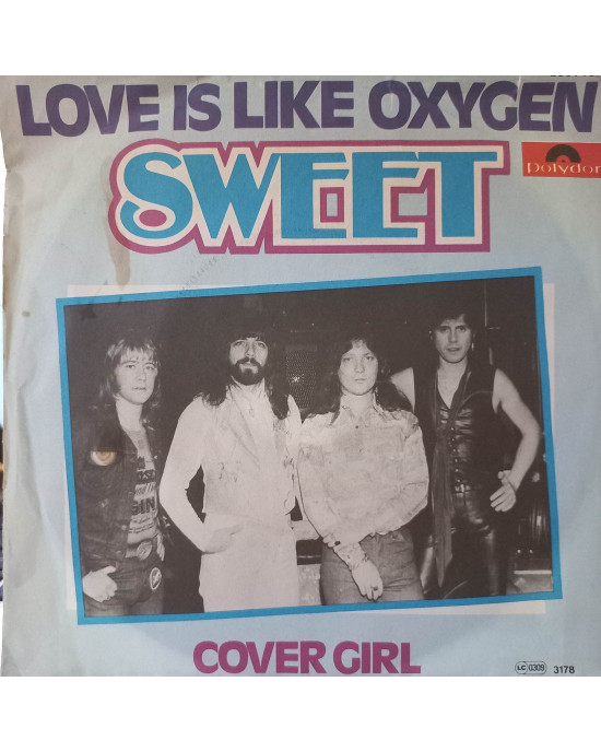 Sweet - Love Is Like Oxygen - 45'lik Sweet - Love Is Like Oxygen - 45'lik