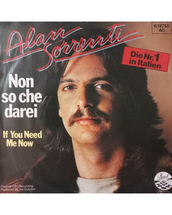 Alan Sorrenti - Non So Che Darei - 45'lik Alan Sorrenti - Non So Che Darei - 45'lik