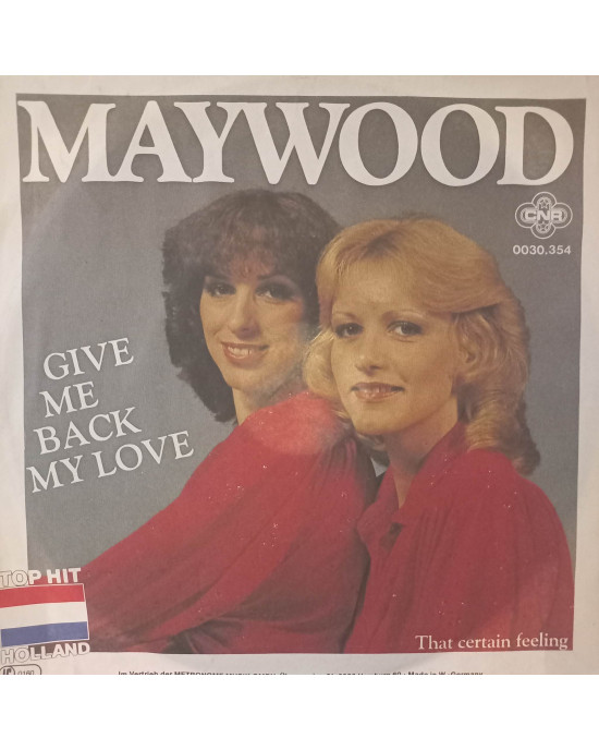 Maywood - Give Me Back My Love - 45'lik Maywood - Give Me Back My Love - 45'lik
