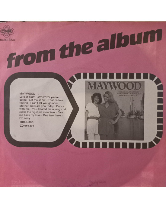 Maywood - Give Me Back My Love - 45'lik Maywood - Give Me Back My Love - 45'lik