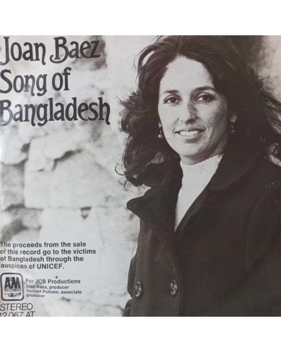 Joan Baez - Song Of Bangladesh - 45'lik Joan Baez - Song Of Bangladesh - 45'lik