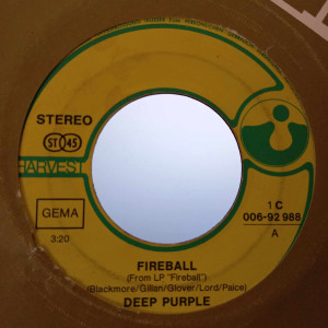 Deep Purple - Fireball - 45'lik