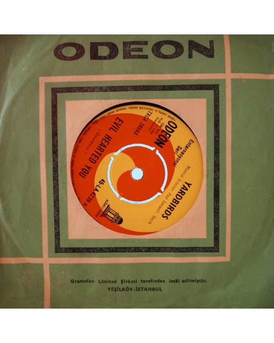 Yardbirds - Evil Hearted You - 45'lik Yardbirds - Evil Hearted You - 45'lik