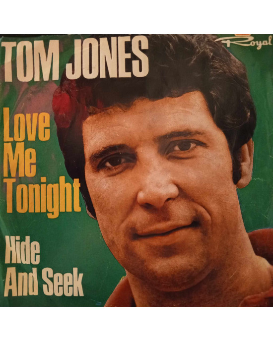 Tom Jones - Love Me Tonight - 45'lik - İran Baskı