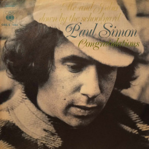 Paul Simon - Me And Julio Down By The Schoolyard / Congratulations - 45'lik Paul Simon - Me And Julio Down By The Schoolyard / Congratulations - 45'lik