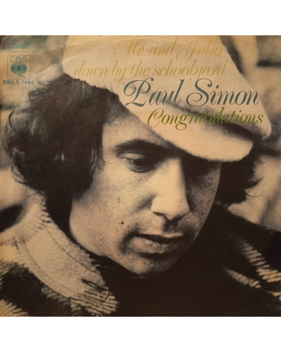 Paul Simon - Me And Julio Down By The Schoolyard / Congratulations - 45'lik Paul Simon - Me And Julio Down By The Schoolyard / Congratulations - 45'lik
