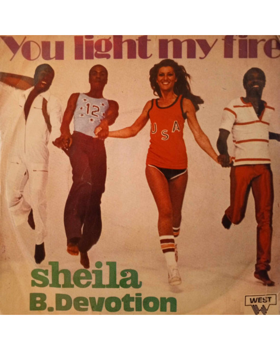 Sheila B. Devotion - You Light My Fire - 45'lik - 1978, Türkiye