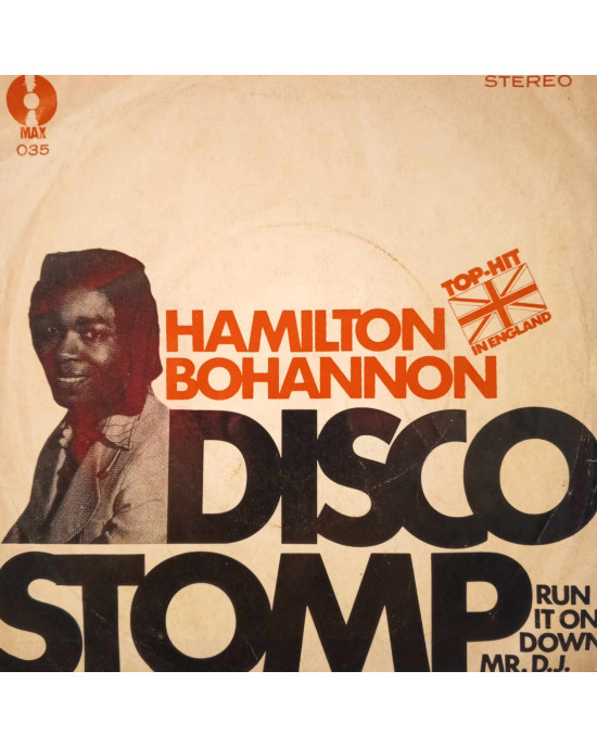 Hamilton Bohannon - Disco Stomp - 45'lik - 1975, Türkiye Hamilton Bohannon - Disco Stomp - 45'lik - 1975, Türkiye