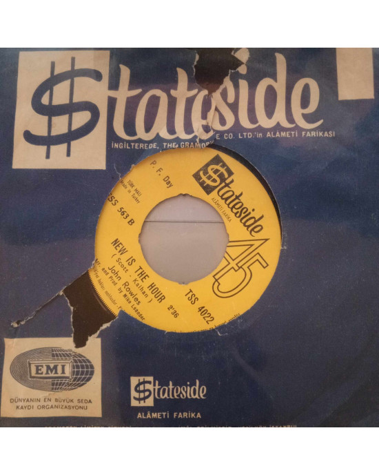 John Rowles - If I Only Had Time - 45'lik - 1968, Türkiye John Rowles - If I Only Had Time - 45'lik - 1968, Türkiye