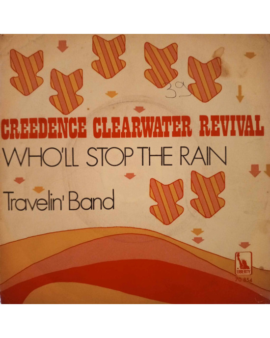 Creedence Clearwater Revival - Who'll Stop The Rain / Travelin' Band - 45'lik - 1970, Türkiye Creedence Clearwater Revival - Who'll Stop The Rain / Travelin' Band - 45'lik - 1970, Türkiye