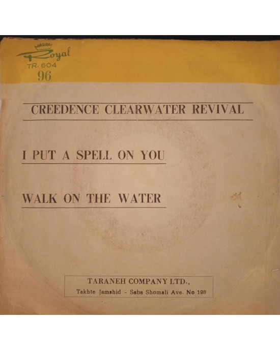 Creedence Clearwater Revival - I Put A Spell On You / Walk On The Water - 45'lik Creedence Clearwater Revival - I Put A Spell On You / Walk On The Water - 45'lik