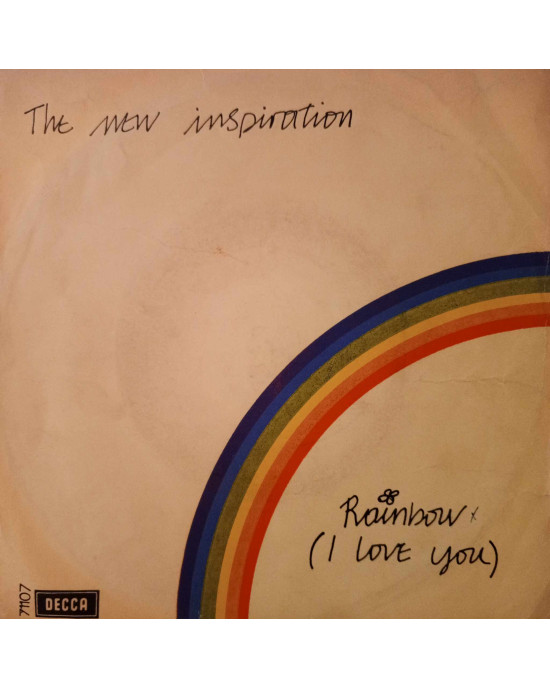 The New Inspiration - Rainbow (I Love You) - 45'lik - 1971, Türkiye The New Inspiration - Rainbow (I Love You) - 45'lik - 1971, Türkiye