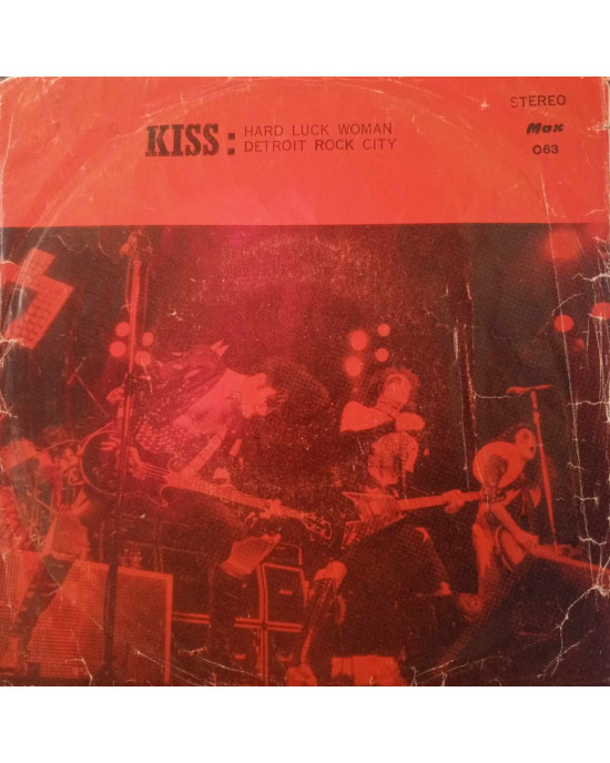 Kiss - Hard Luck Woman - 45'lik - 1977, Türkiye Kiss - Hard Luck Woman - 45'lik - 1977, Türkiye