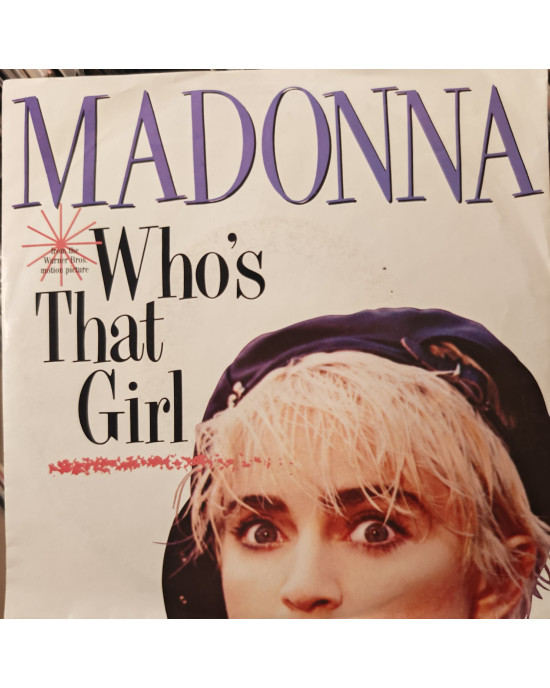 Madonna - Who's That Girl - 45'lik Madonna - Who's That Girl - 45'lik