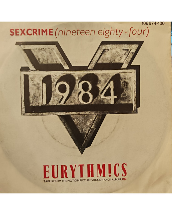 Eurythmics - Sexcrime (Nineteen Eighty-Four) - 45'lik Eurythmics - Sexcrime (Nineteen Eighty-Four) - 45'lik