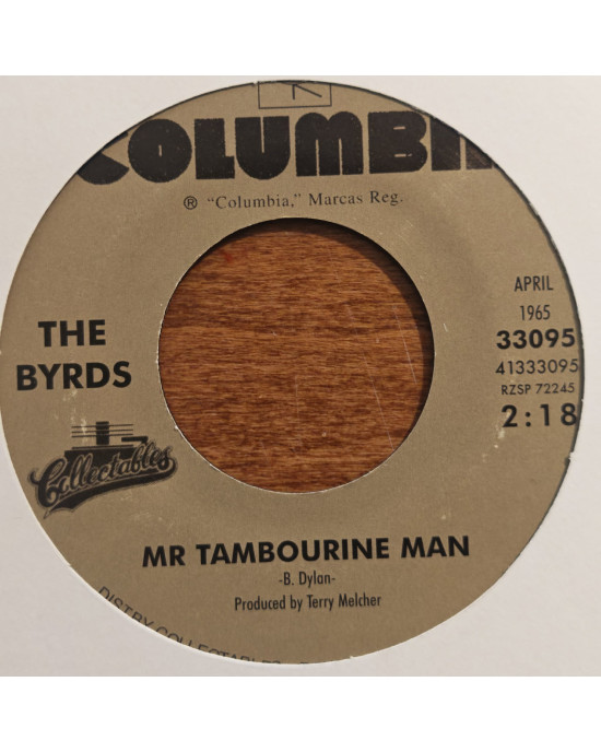 The Byrds - Mr. Tambourine Man / All I Really Want To Do - 45'lik The Byrds - Mr. Tambourine Man / All I Really Want To Do - 45'lik
