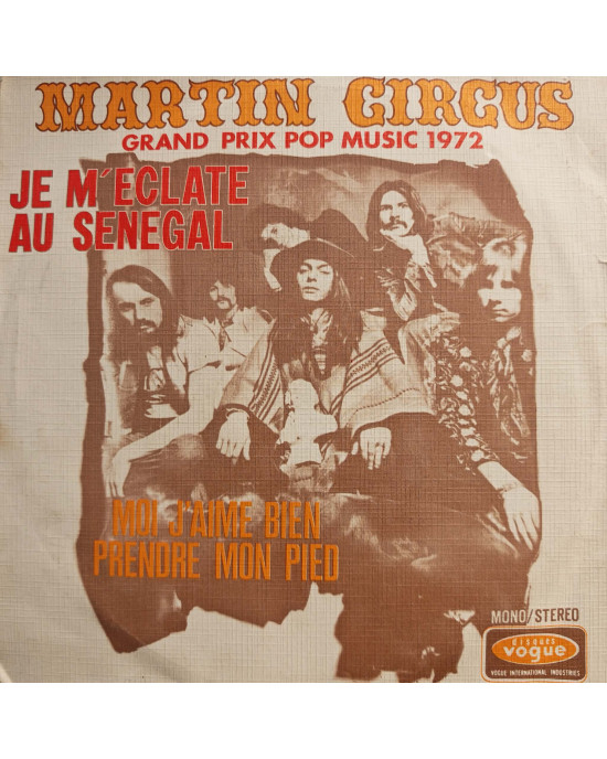 Martin Circus - Je M'éclate Au Sénégal - 45'lik