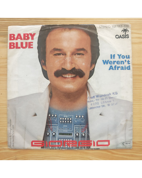 Giorgio Moroder - Baby Blue / If You Weren't Afraid - 45’lik Giorgio Moroder - Baby Blue / If You Weren't Afraid - 45’lik