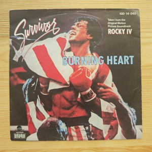 Survivor - Burning Heart - 45'lik