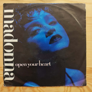 Madonna - Open Your Heart / White Heat - 45'lik