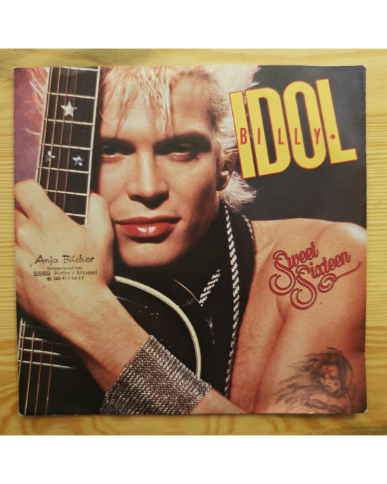 Billy Idol - Sweet Sixteen / Beyond Belief - 45'lik Billy Idol - Sweet Sixteen / Beyond Belief - 45'lik
