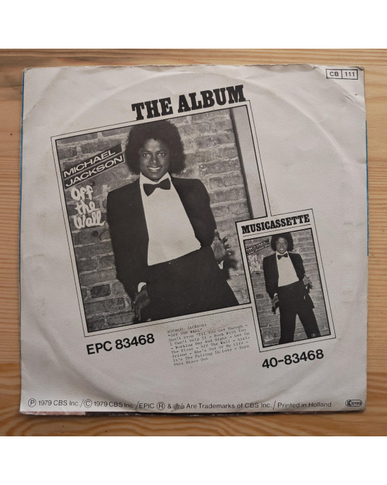 Michael Jackson - Don't Stop 'Til You Get Enough / I Can't Help It - 45'lik Michael Jackson - Don't Stop 'Til You Get Enough / I Can't Help It - 45'lik
