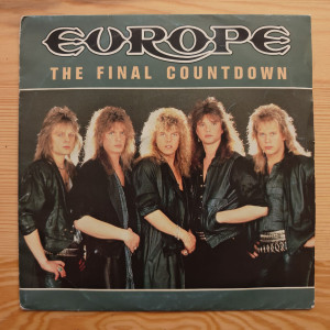 Europe - The Final Countdown / On Broken Wings - 45'lik