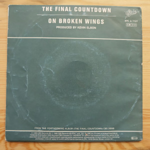 Europe - The Final Countdown / On Broken Wings - 45'lik
