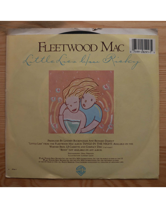 Fleetwood Mac - Little Lies / Ricky - 45'lik Fleetwood Mac - Little Lies / Ricky - 45'lik