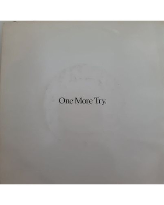 Goerge Michael - One More Try - 45'lik Goerge Michael - One More Try - 45'lik