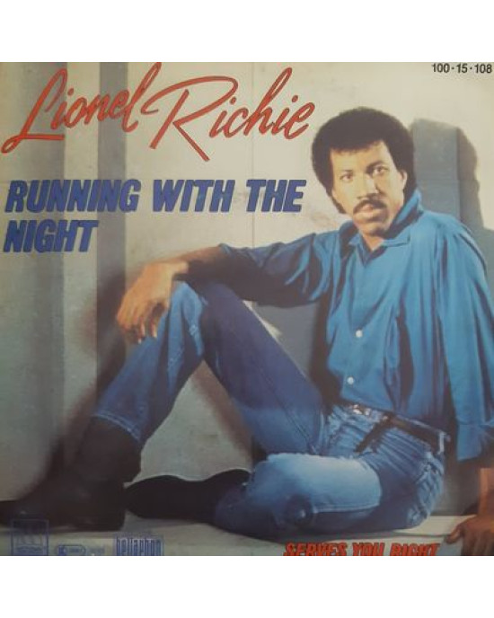 Lionel Richie - Running With The Night - 45'lik Lionel Richie - Running With The Night - 45'lik