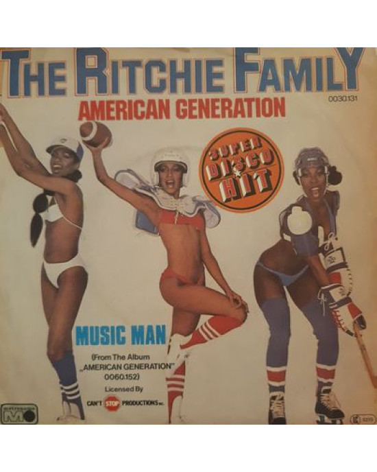 The Ritchie Family - American Generation - 45'lik The Ritchie Family - American Generation - 45'lik
