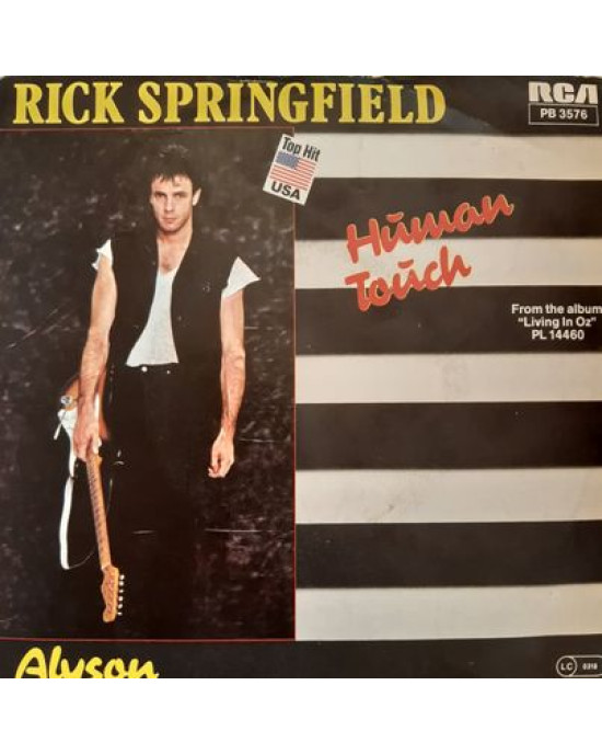 Rick Springfield – Human Touch - 45'lik Rick Springfield – Human Touch - 45'lik
