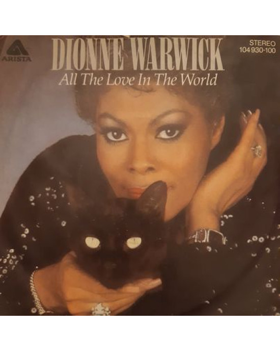 Dionne Warwick - All The Love In The World - 45'lik Dionne Warwick - All The Love In The World - 45'lik