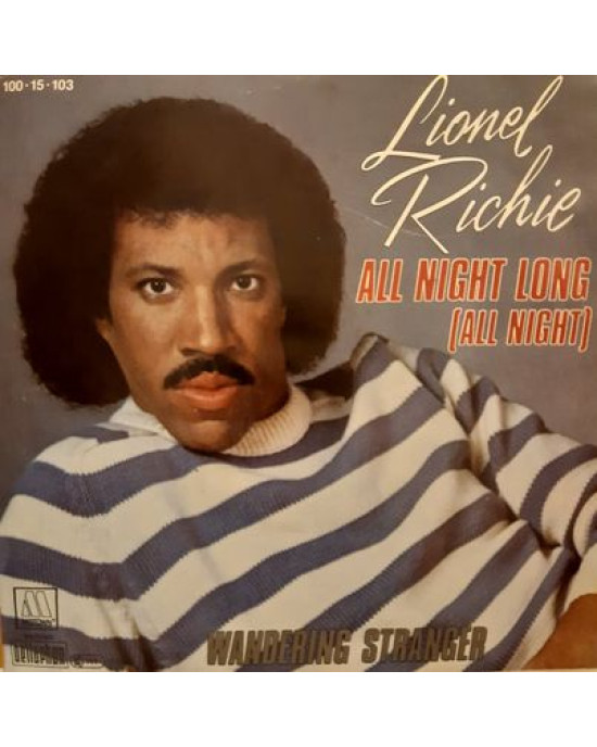 Lionel Richie - All Night Long - 45'lik Lionel Richie - All Night Long - 45'lik