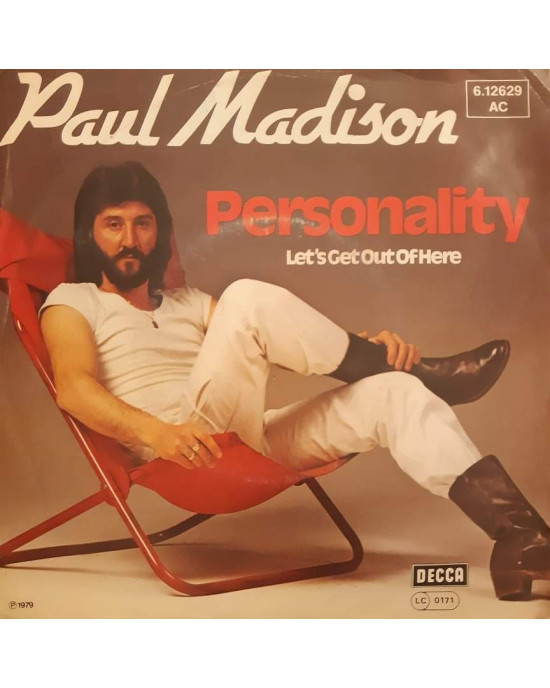 Paul Madison – Personality - 45'lik Paul Madison – Personality - 45'lik