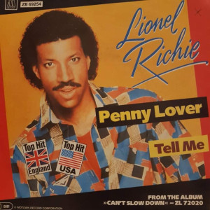 Lionel Richie - Penny Lover - 45'lik