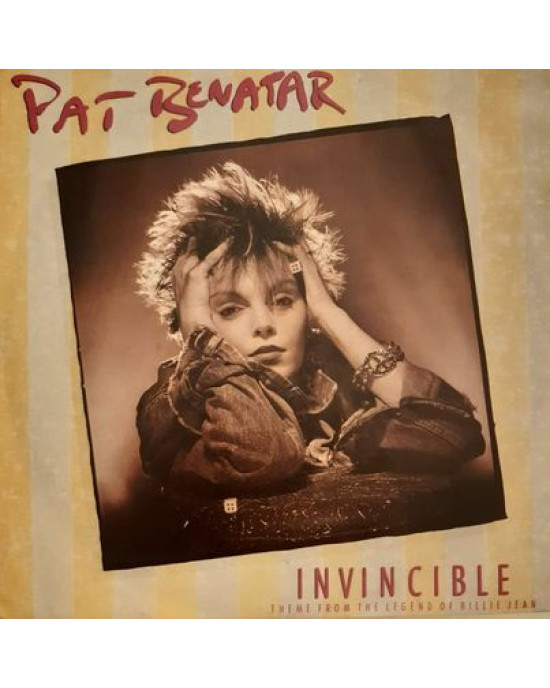 Pat Benatar – Invincible (Theme From The Legend Of Billie Jean)- 45'lik Pat Benatar – Invincible (Theme From The Legend Of Billie Jean)- 45'lik
