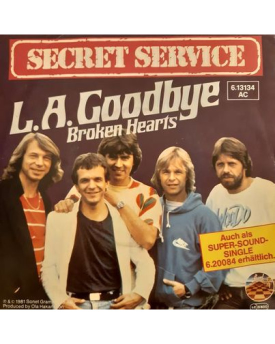 Secret Service - L.A. Goodbye - 45'lik Secret Service - L.A. Goodbye - 45'lik