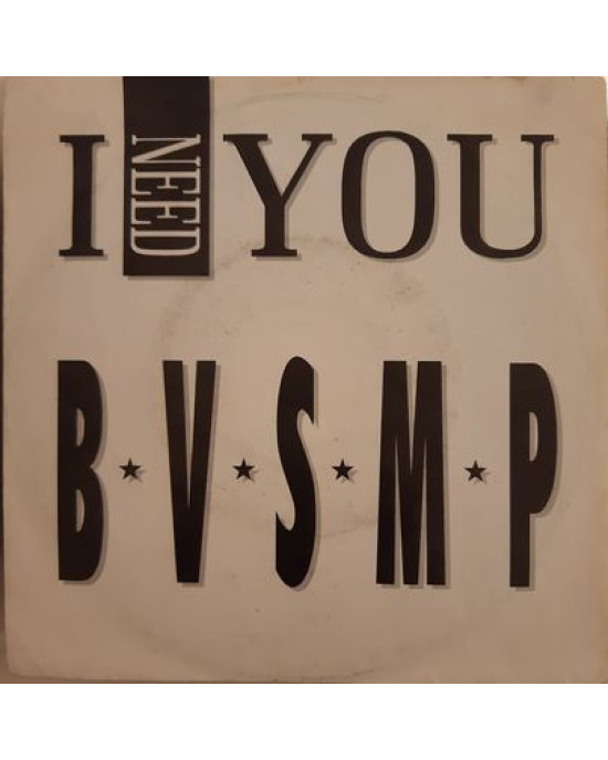 B.V.S.M.P. – I Need You - 45'lik B.V.S.M.P. – I Need You - 45'lik