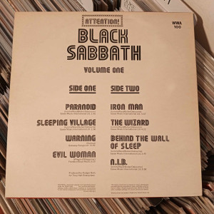 Black Sabbath - Attention! Volume One Black Sabbath - Attention! Volume One
