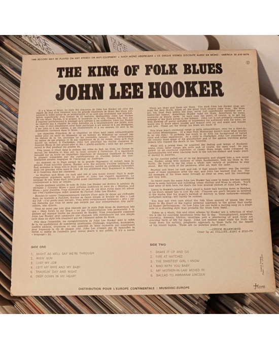 John Lee Hooker - The King Of Folk Blues John Lee Hooker - The King Of Folk Blues