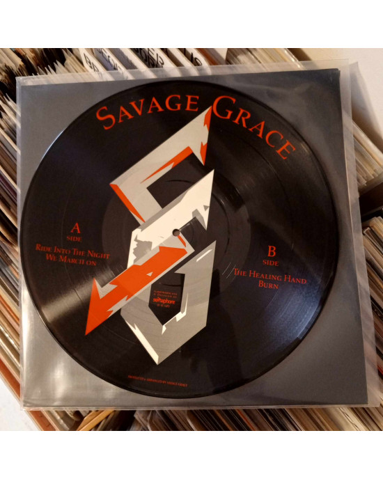 Savage Grace - Ride Into The Night - EP - Picture Disc Savage Grace - Ride Into The Night - EP - Picture Disc