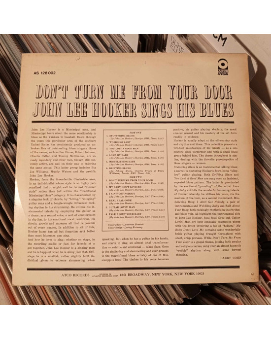 John Lee Hooker - Don't Turn Me From Your Door - John Lee Hooker Sings His Blues John Lee Hooker - Don't Turn Me From Your Door - John Lee Hooker Sings His Blues