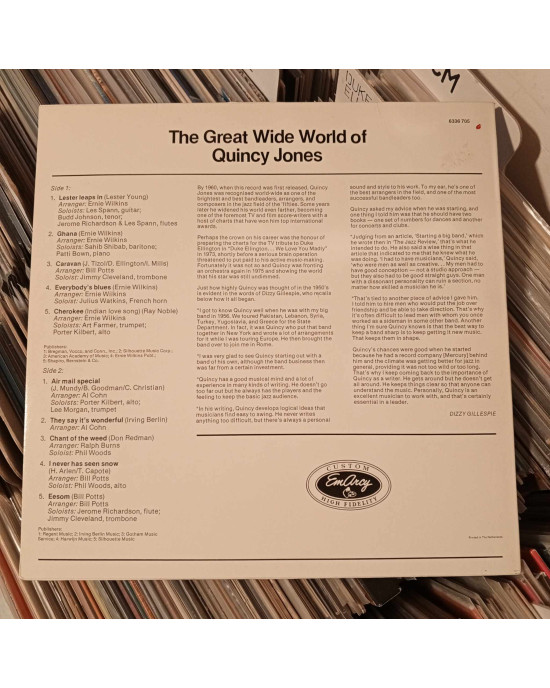 Quincy Jones - The Great Wide World Of Quincy Jones Quincy Jones - The Great Wide World Of Quincy Jones
