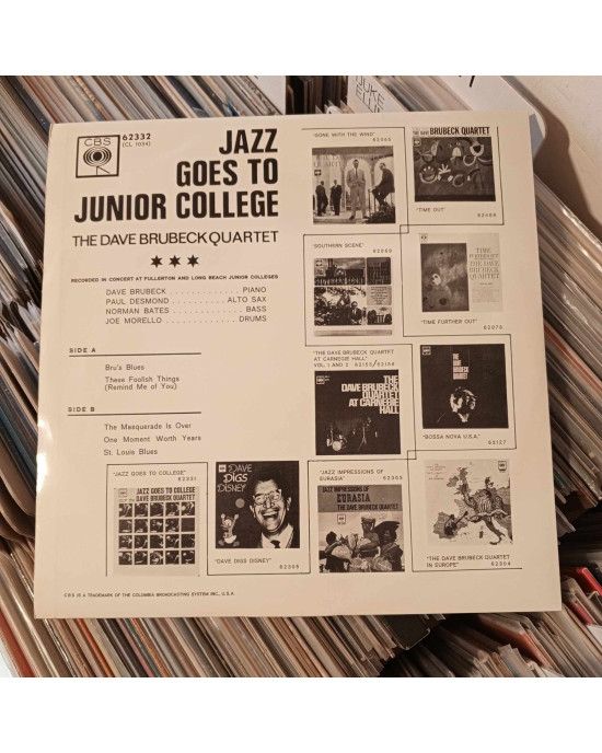The Dave Brubeck Quartet - Jazz Goes To Junior College The Dave Brubeck Quartet - Jazz Goes To Junior College