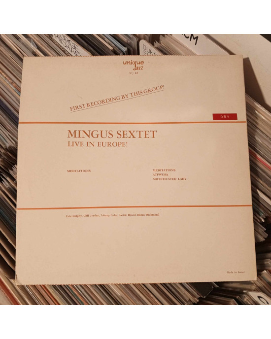 Mingus Sextet - Live In Europe! Mingus Sextet - Live In Europe!