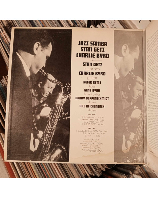Stan Getz & Charlie Byrd - Jazz Samba - 1962, ABD Stan Getz & Charlie Byrd - Jazz Samba - 1962, ABD