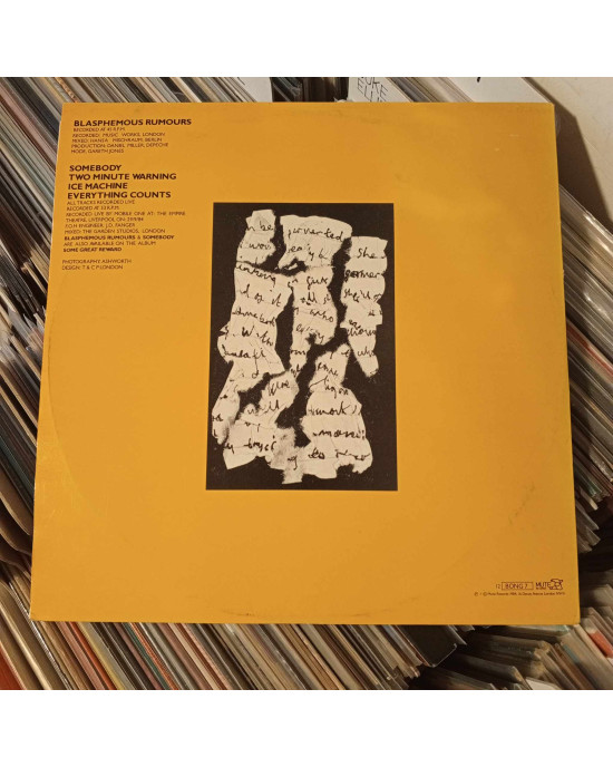 Depeche Mode - Blasphemous Rumours - Maxi Single Depeche Mode - Blasphemous Rumours - Maxi Single