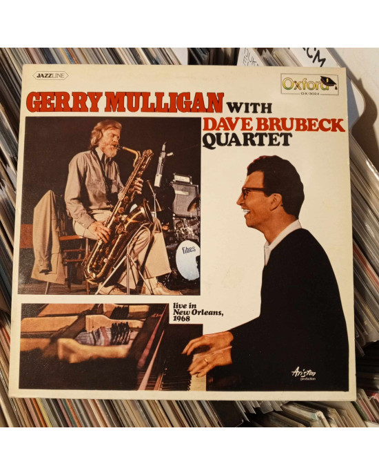 Gerry Mulligan With Dave Brubeck Quartet - Live In New Orleans, 1968
